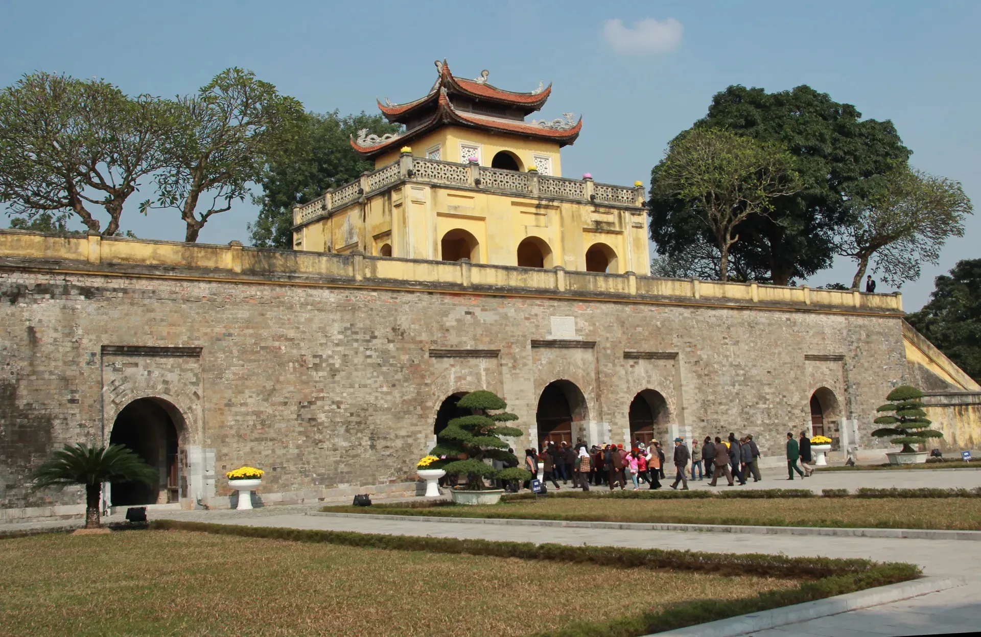 Khu di tích Hoàng thành Thăng Long.
