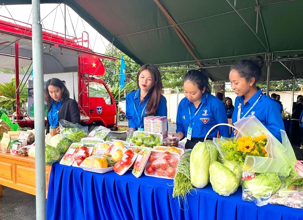 Các không gian các sản phẩm đặc trưng, sản phẩm OCOP của địa phương sẽ được trưng bày giới thiệu tại Đại hội