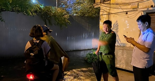 Phường Giảng Võ di dời 10 hộ dân nhà G6A đến nơi tạm trú an toàn
