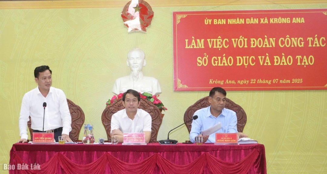 Xã Krông Ana: Đẩy mạnh chuyển đổi số trong dạy học và quản lý giáo dục