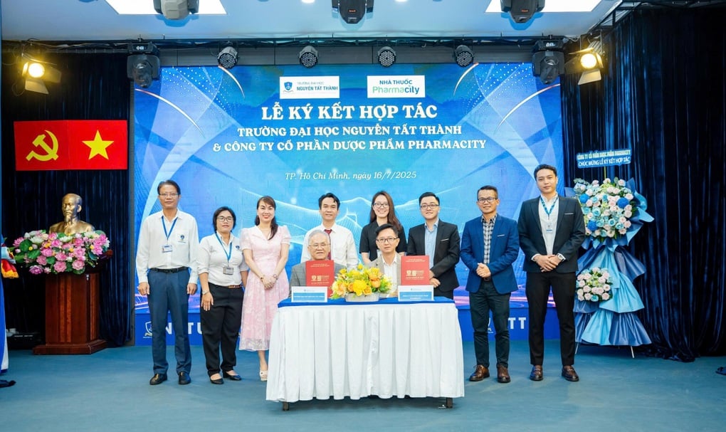 Pharmacity hợp tác Trường Đại học Nguyễn Tất Thành tạo cơ hội nghề nghiệp cho sinh viên - 1