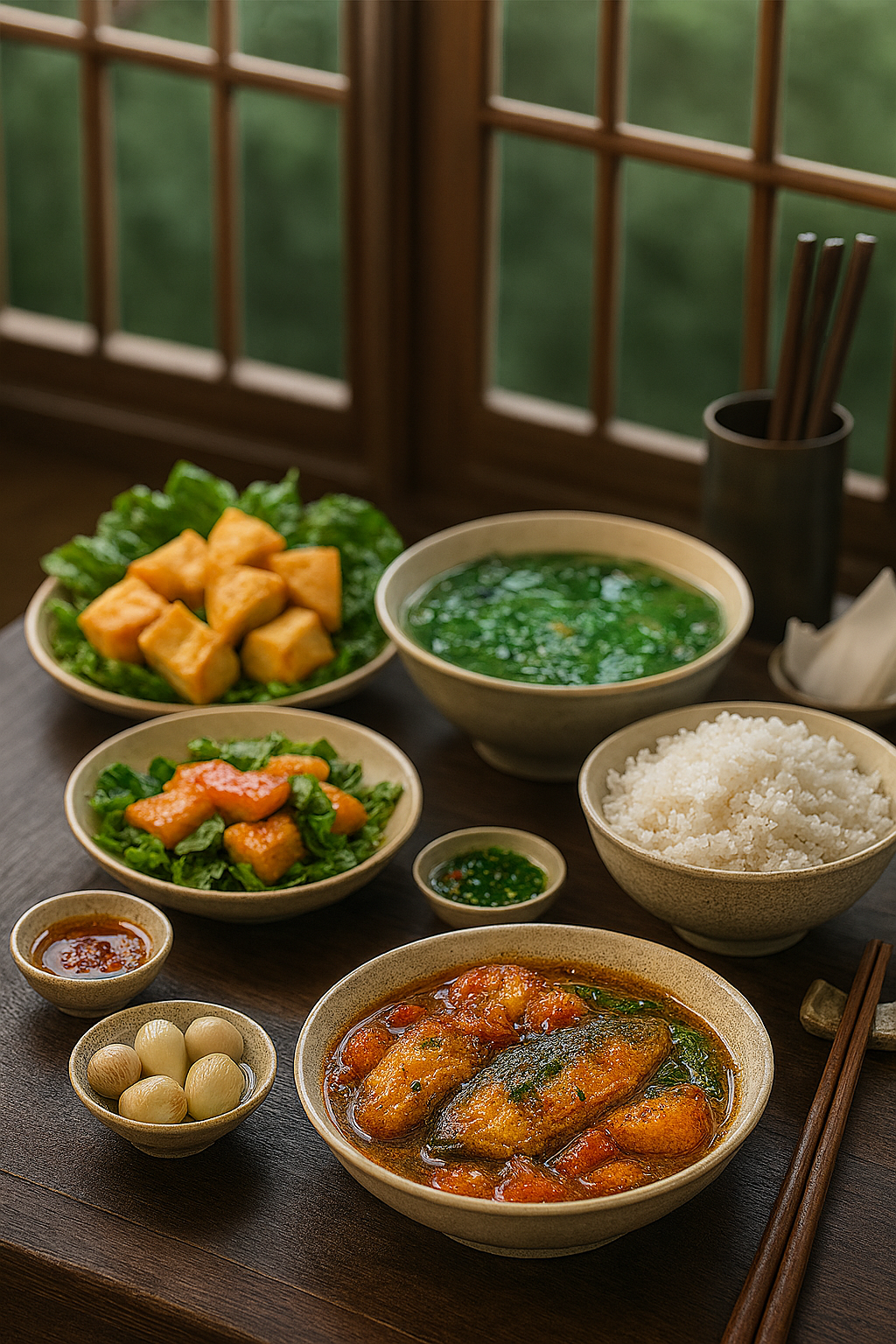 Gợi ý những mâm cơm gia đình ngon cho ngày tránh bão Wipha, nhìn là muốn lao ngay vào bếp- Ảnh 1.