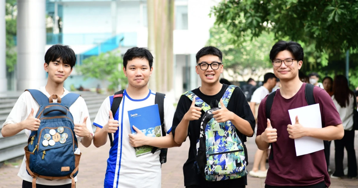 Bộ Giáo dục và Đào tạo công bố ngưỡng đảm bảo chất lượng đầu vào 2025