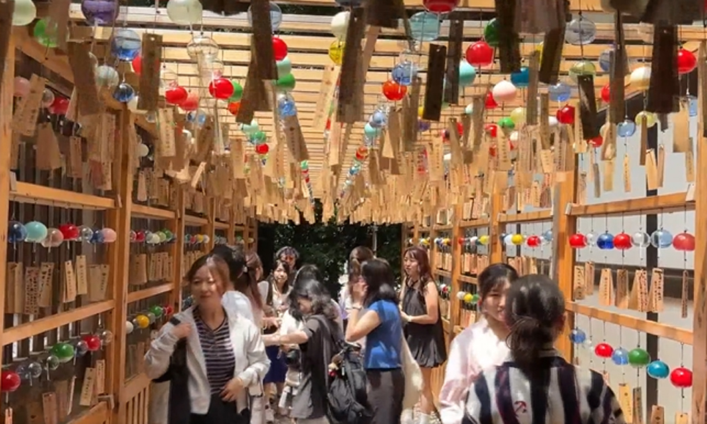 ពិធីបុណ្យ Wind Chimes - សំឡេងច្បាស់នៃរដូវក្តៅ