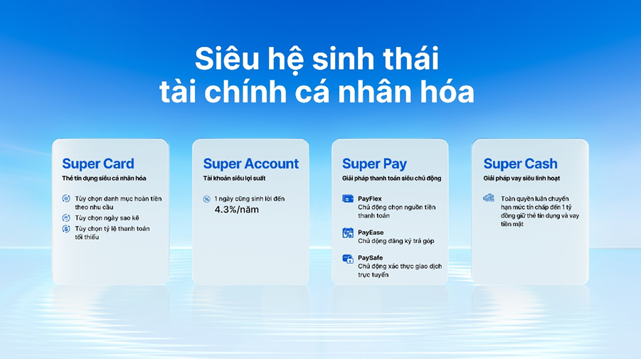 VIB ra mắt Super Pay và Super Cash – Hai mảnh ghép trong siêu hệ sinh thái tài chính cá nhân hóa 