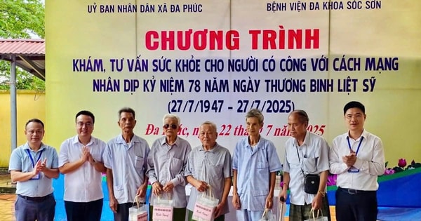 ឃុំ Da Phuc បាន​រៀបចំ​ការ​ពិនិត្យ​សុខភាព​ជូន​ប្រជាពលរដ្ឋ​ចំនួន ១៦២ នាក់​ដោយ​មាន​វិភាគទាន​បដិវត្តន៍។