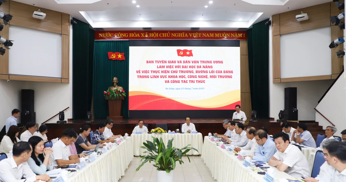 Đại học Đà Nẵng phải là trung tâm kiến thức và đổi mới sáng tạo của khu vực