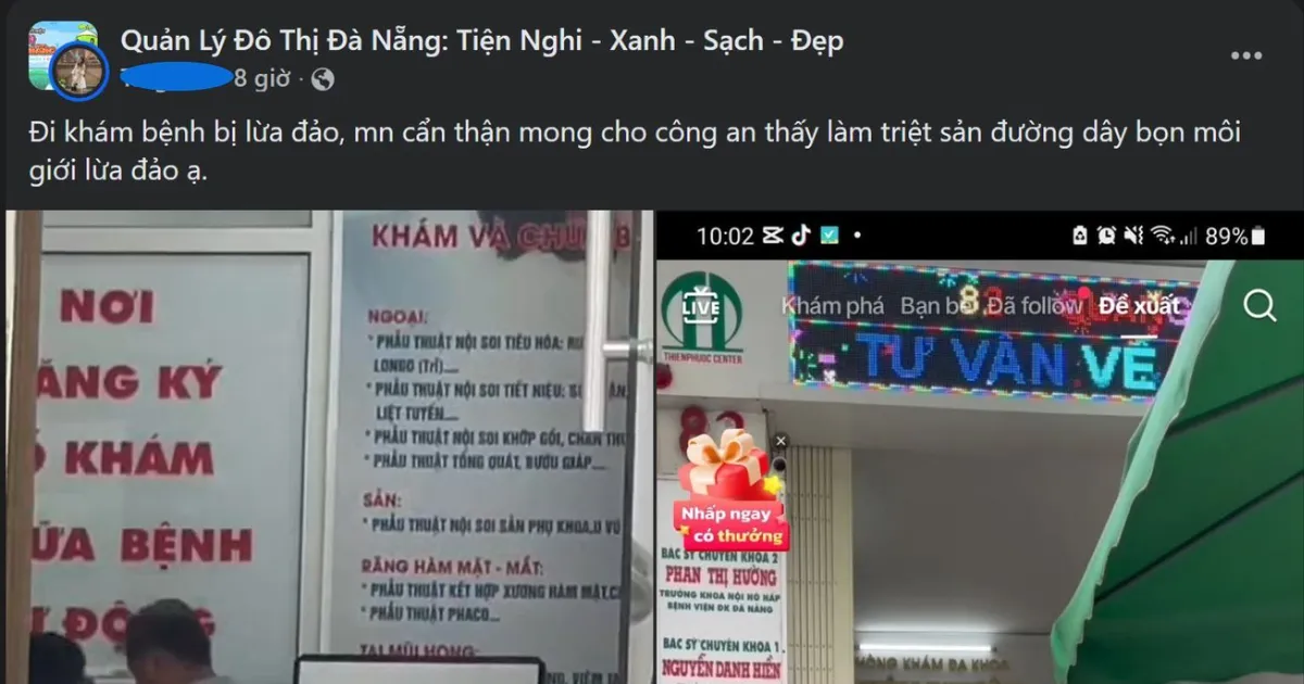 Làm rõ vụ người dân phản ánh bị “môi giới” khám sức khỏe trước Trung tâm Y tế khu vực Hải Châu