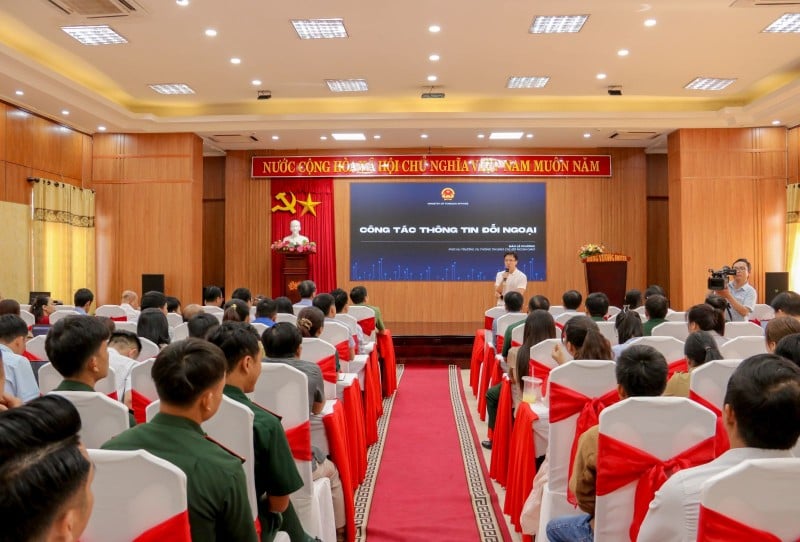 Quảng Ngãi tập huấn công tác thông tin đối ngoại và truyền thông chính sách năm 2025