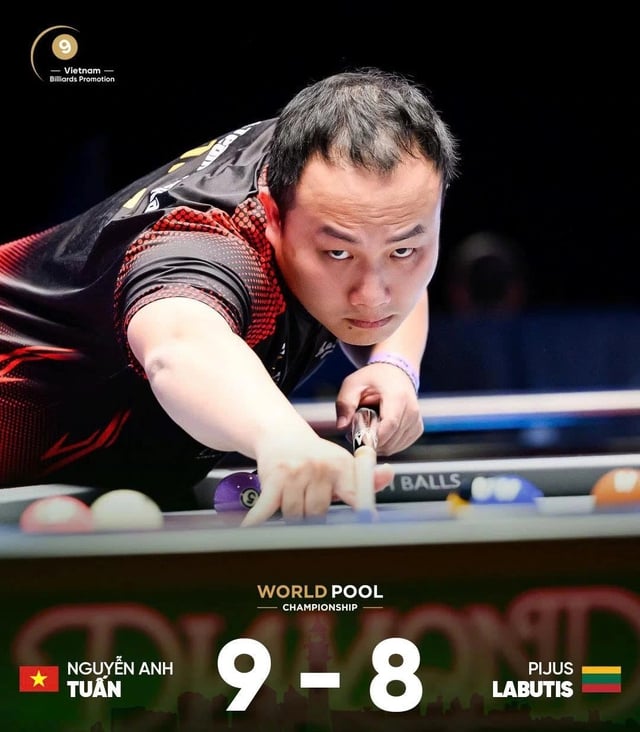 Billiards: Cơ thủ Việt Nam tung siêu phẩm, thắng thót tim đối thủ cực mạnh- Ảnh 1.