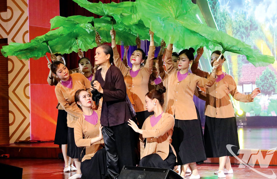 Một tiết mục đặc sắc trong chương trình.