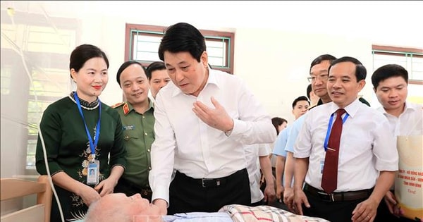 Chủ tịch nước Lương Cường: Thực hiện chính sách ưu đãi người có công là nhiệm vụ thường xuyên, lâu dài