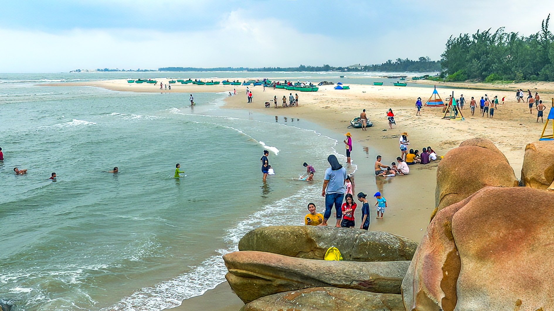 Du lịch Kê Gà, Tân Thành (ảnh N. Lân)