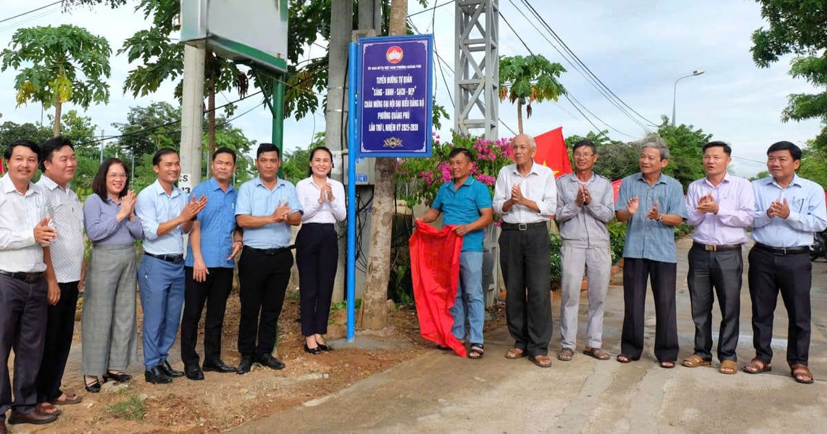 Nhiều hoạt động chào mừng Đại hội Đảng bộ phường Quảng Phú