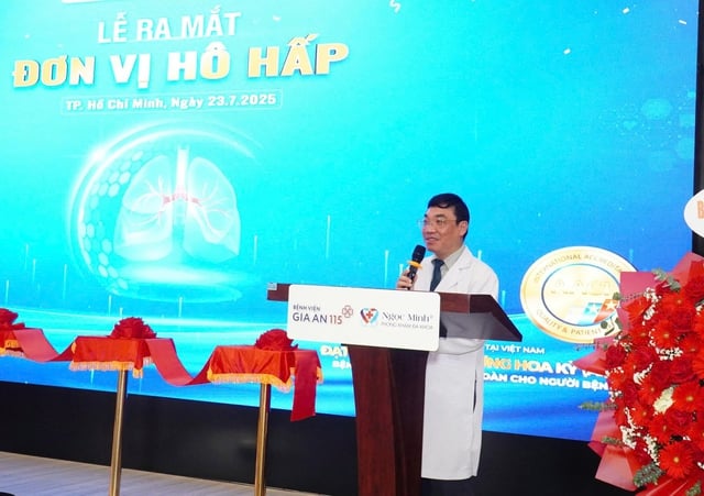 Bệnh viện Gia An 115 ra mắt Đơn vị Hô hấp - Ảnh 1.