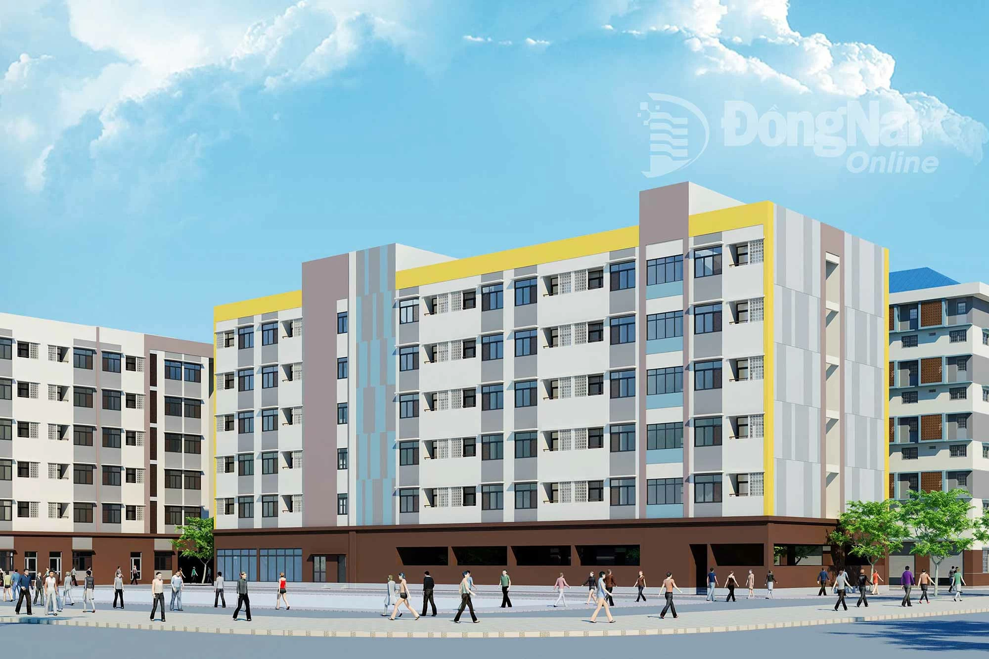 Một dự án nhà ở công nhân tại được Đồng Nai chọn khởi công ngày 19-8