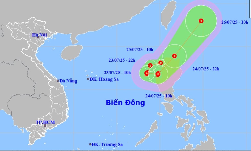Khả năng xuất hiện bão đôi gần Biển đông  - Ảnh 2.