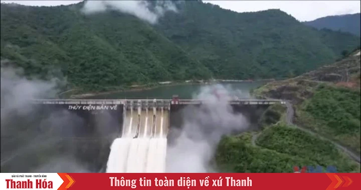 Nghệ An: Hồ chứa Thủy điện Bản Vẽ xuất hiện trận lũ đặc biệt lớn