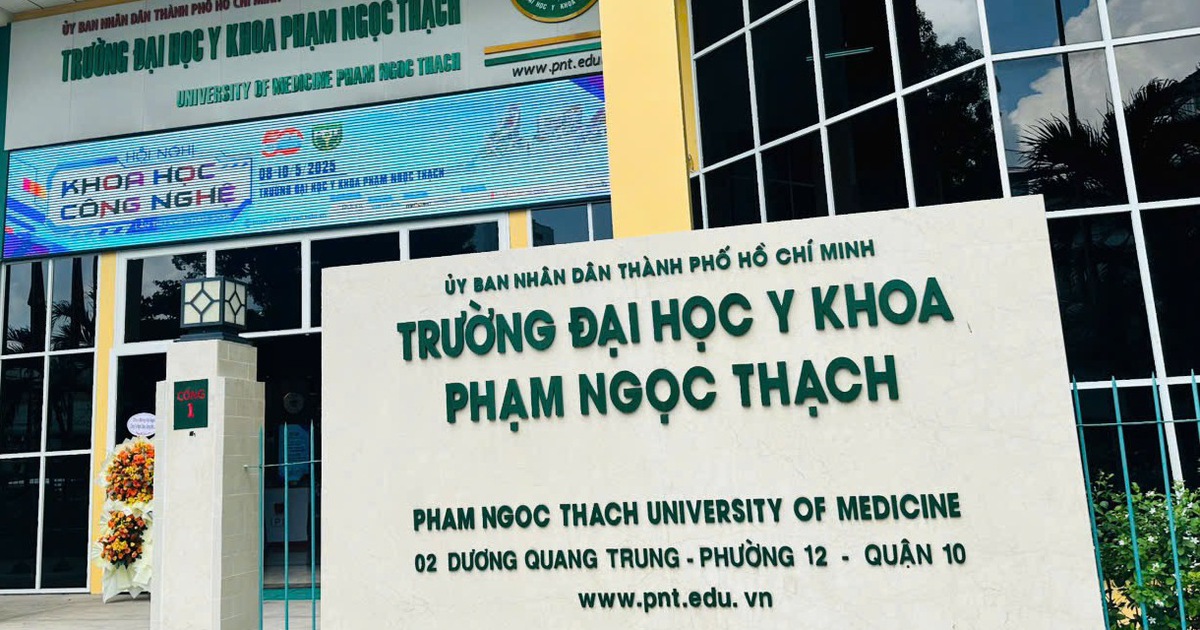 Điểm sàn Trường ĐH Y khoa Phạm Ngọc Thạch năm 2025 có 3 ngành ở mức 16