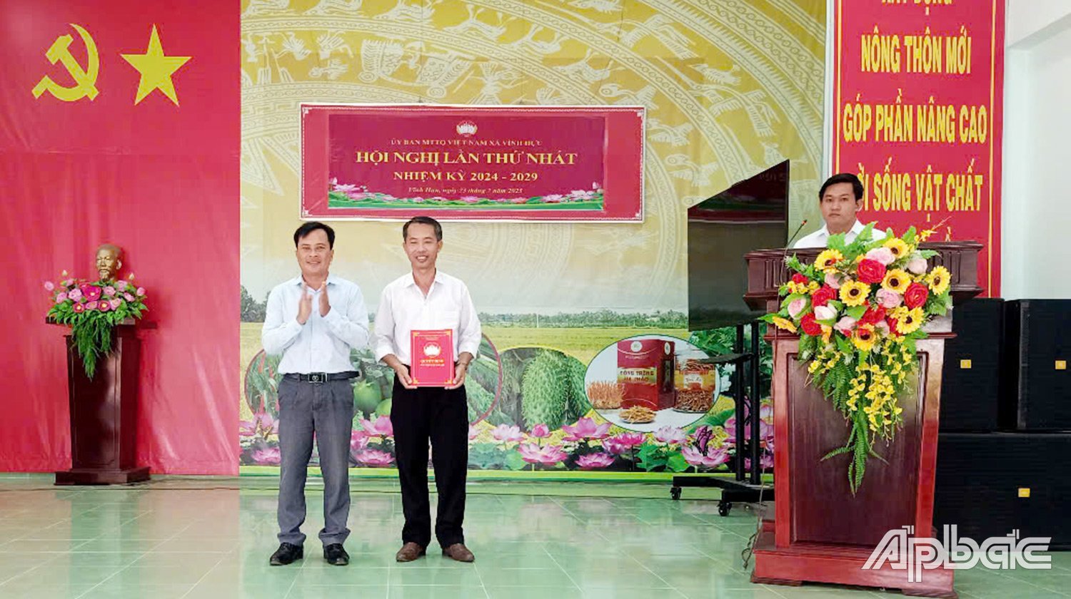 thành lập Uỷ ban MTTQ Việt Nam xã Vĩnh Hựu
