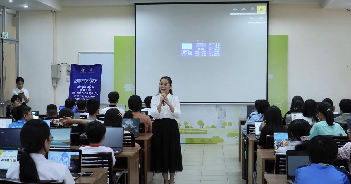 HCMC៖ ការបណ្តុះបណ្តាល AI ពីឡុតសម្រាប់សិស្ស