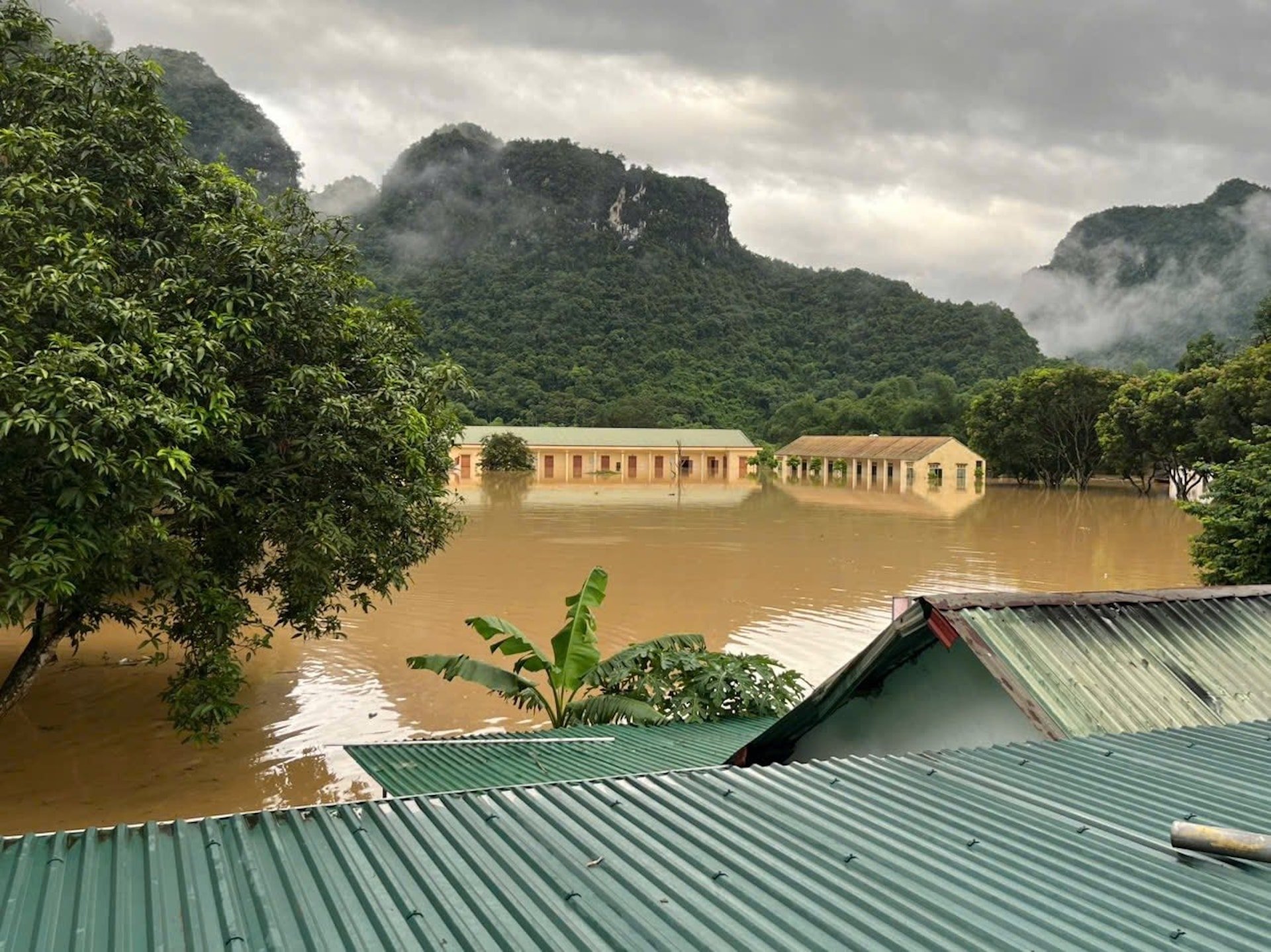 ទឹក​ហក់​ឡើង​យ៉ាង​លឿន ប្រជាជន​នៅ​តំបន់​ភ្នំ Nghe An ប្រញាប់​ប្រញាល់​គេច​ពី​ទឹកជំនន់​ទាំង​យប់ - ១០