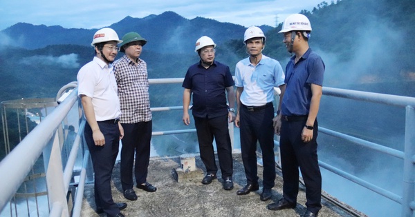 Bộ Công Thương kiểm tra an toàn hồ chứa tại Thủy điện Bản Vẽ
