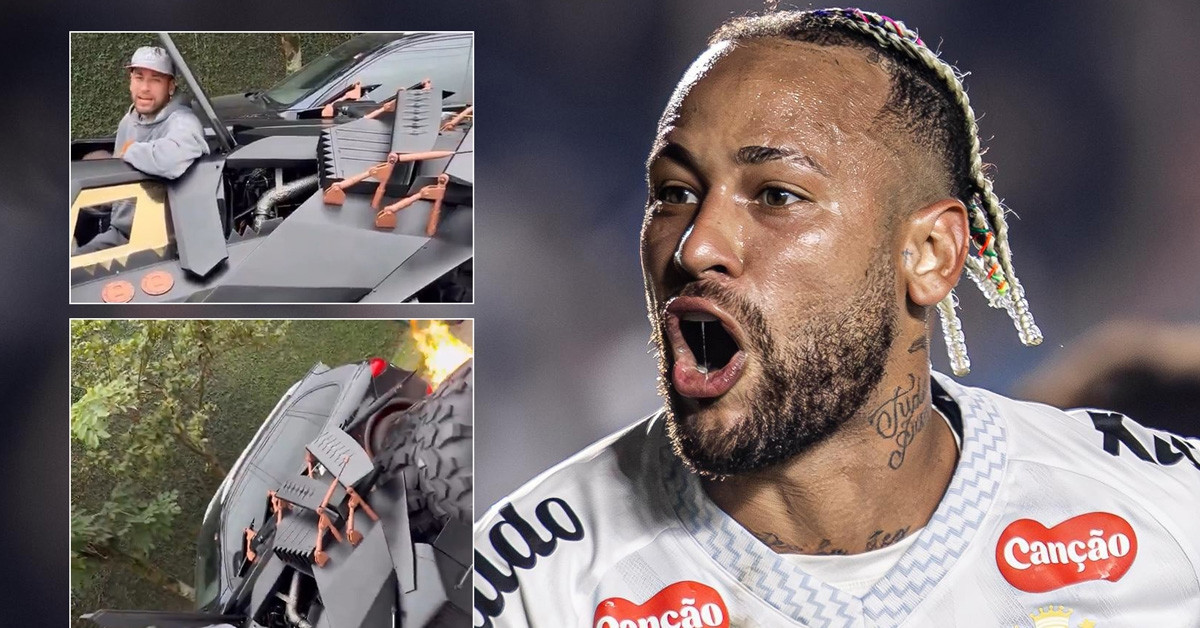 Neymar បានចំណាយប្រាក់ជិត 40 ពាន់លានដើម្បីទិញរថយន្ត Batman ប៉ុន្តែមិនអាចបើកបរបានទេ។