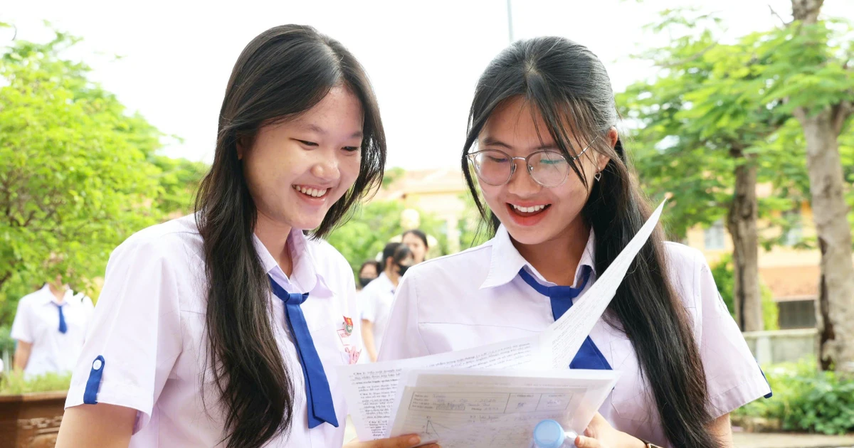 คะแนนมาตรฐานสูงสุดของมหาวิทยาลัยการแพทย์และเภสัชศาสตร์กานโธอยู่ที่ 23.88 คะแนน