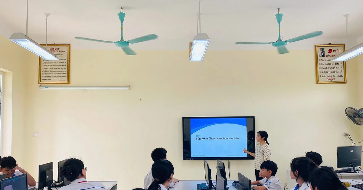 Luồng gió mới trong đào tạo công nghệ tại trường học