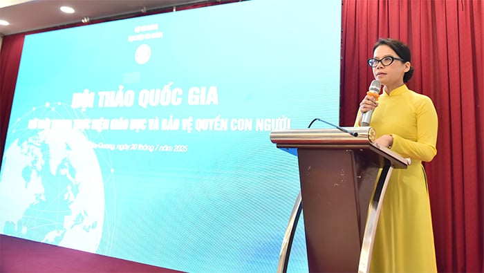 Nâng cao vai trò và đóng góp của phụ nữ trong giáo dục và thúc đẩy quyền con người -0