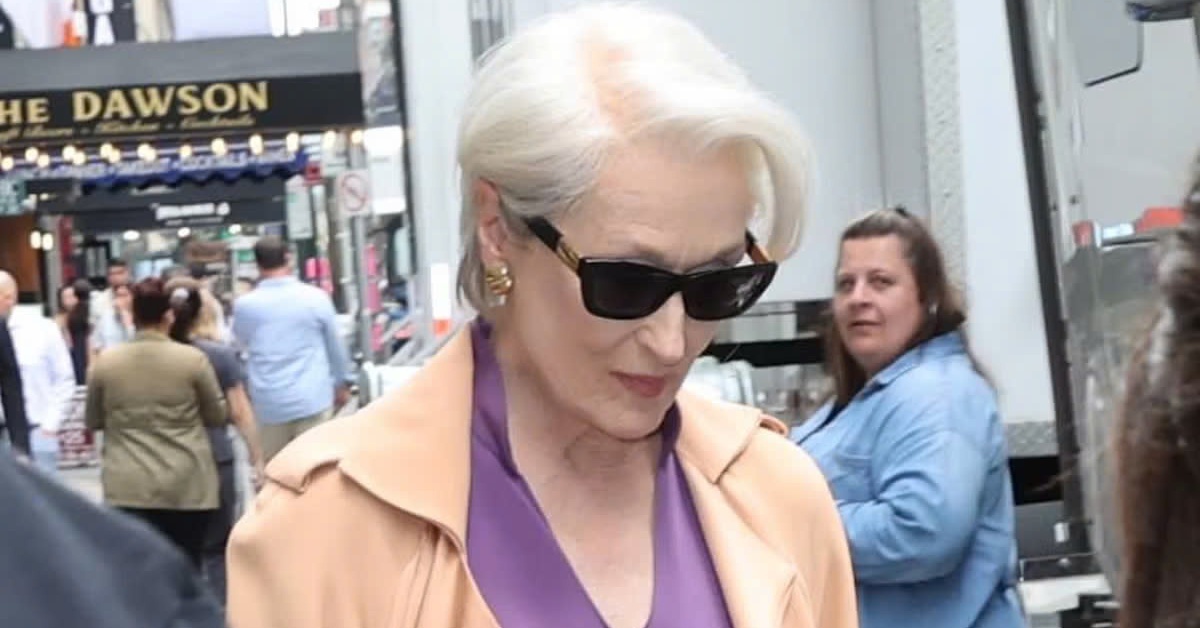 Meryl Streep không thay đổi sau gần 20 năm khi quay The Devil Wears Prada 2