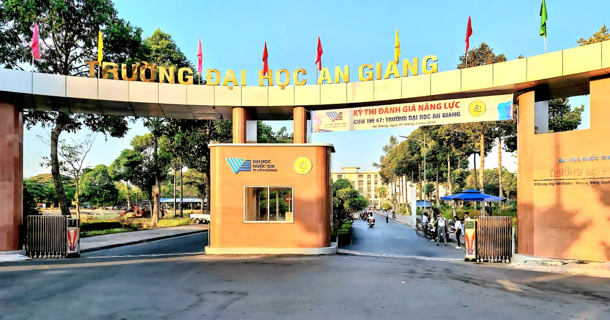 Trường Đại học An Giang công bố điểm sàn và khung quy đổi các phương thức