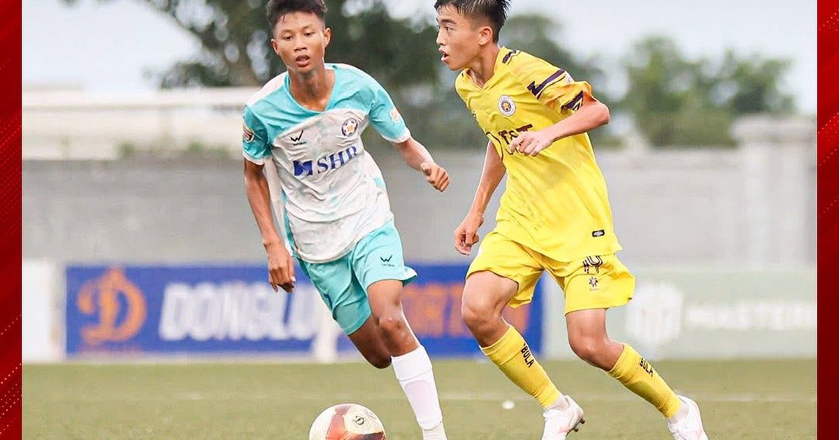 U.15 Dong Thap បង្កការភ្ញាក់ផ្អើល U.15 ហាណូយ ឈ្នះធំ