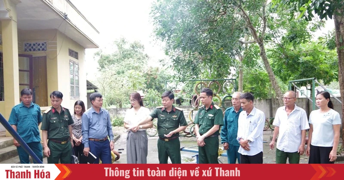 Bộ CHQS tỉnh khảo sát mô hình và động viên đơn vị làm công tác dân vận
