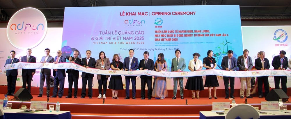 Ouverture de la Semaine de la publicité et du divertissement au Vietnam 2025 à Hô-Chi-Minh-Ville - photo 1
