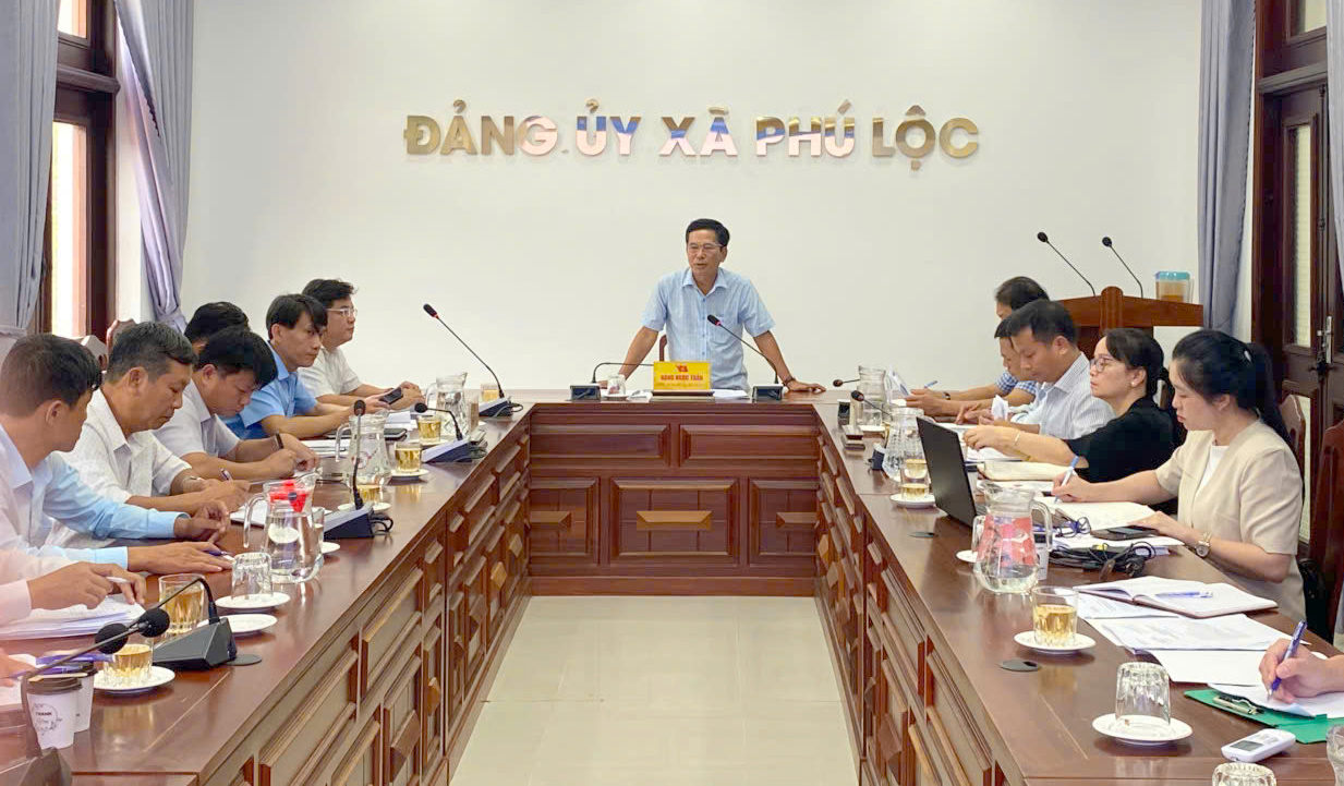 Rà soát, tập trung tổ chức thành công đại hội đảng bộ các xã nhiệm kỳ 2025 - 2030