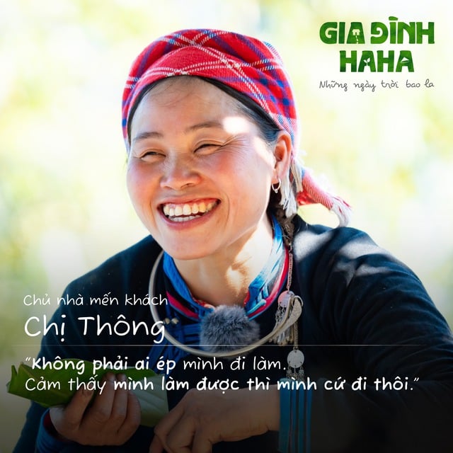 Chị Thông, anh Điệp là ai mà 'gây sốt' trong Gia đình HaHa? - Ảnh 1.