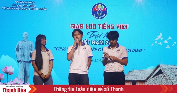 Thanh niên kiều bào giao lưu tiếng Việt để “viết tiếp câu chuyện hòa bình”