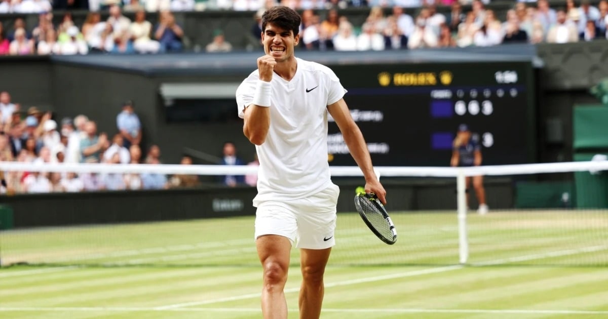 Carlos Alcaraz thể hiện quyết tâm vô địch US Open 2025