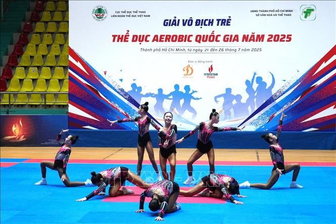 250 vận động viên tranh tài tại Giải trẻ quốc gia Aerobic 2025 - Ảnh 1.