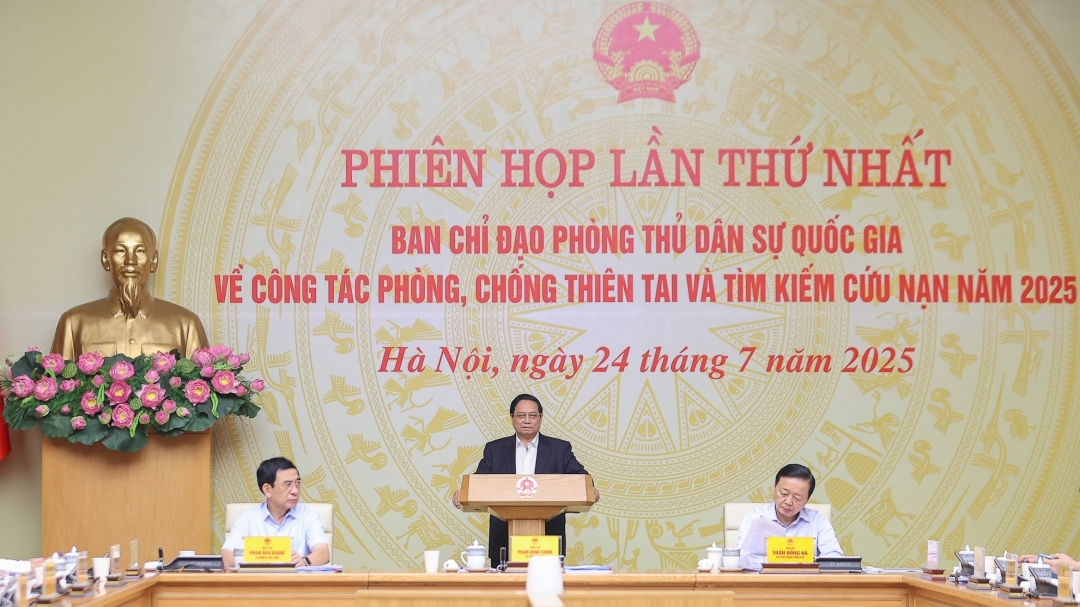 ファム・ミン・チン首相が会議の開会演説を行った。（出典：chinhphu.vn）
