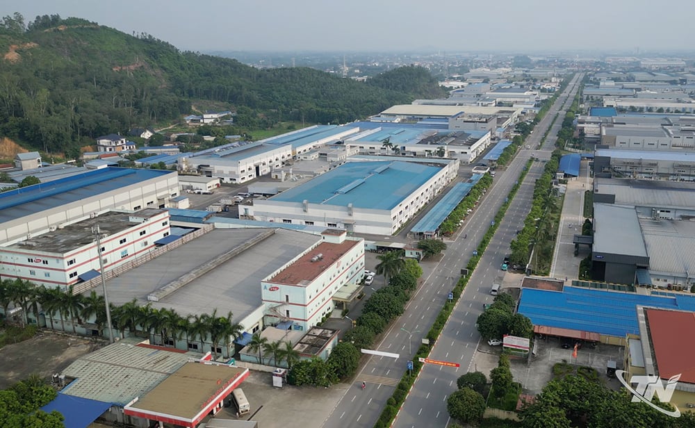 Khu Công nghiệp Điềm Thụy được quy hoạch, hạ tầng đồng bộ, là điểm đến hấp dẫn đối với các nhà đầu tư.