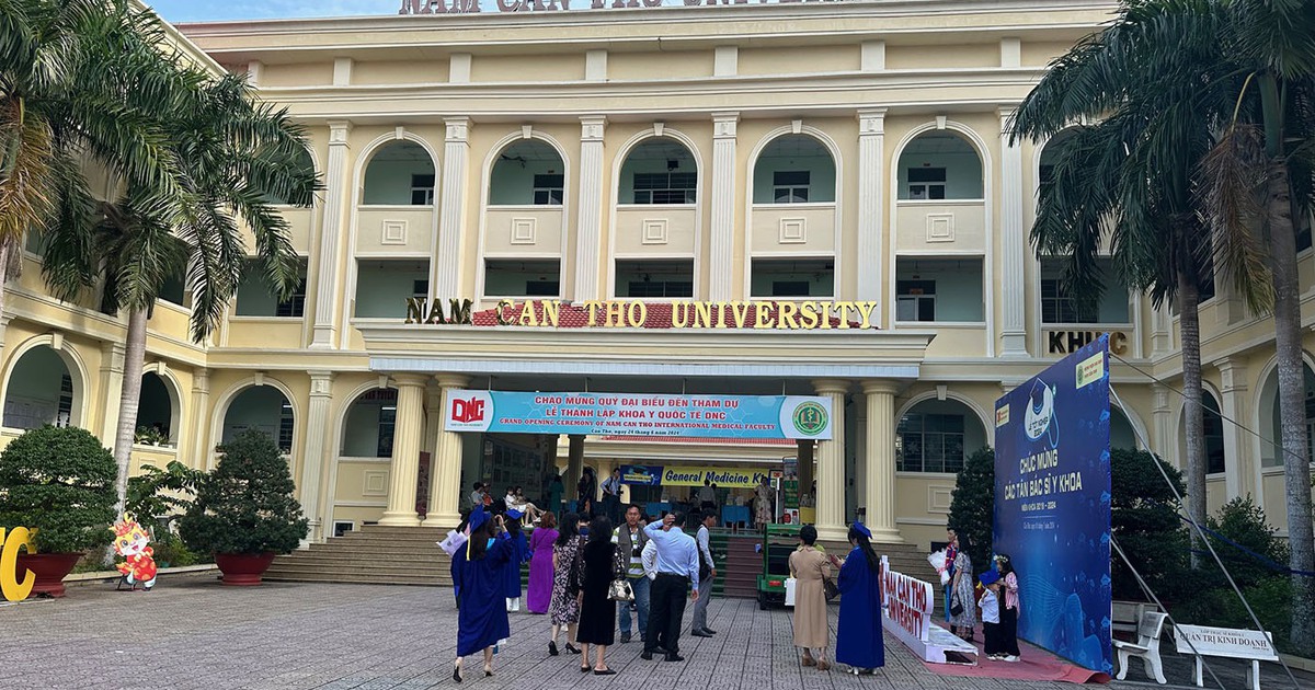 Can Tho University: The highest admission score is 20.5