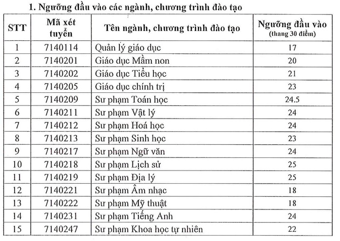 Sư phạm Địa lý, Lịch sử dẫn đầu điểm sàn Trường ĐH Sài Gòn năm 2025 - Ảnh 2.