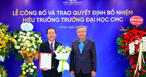 PGS-TS Nguyễn Thanh Tùng làm Hiệu trưởng Trường ĐH CMC