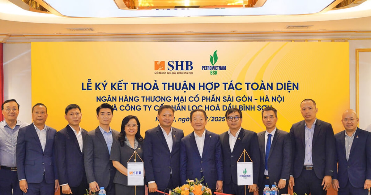 SHB hợp tác toàn diện với CTCP Lọc hóa dầu Bình Sơn