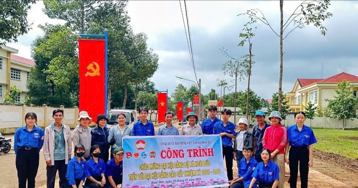 The 1st Congress of Hoai Duc Commune Party Committee, term 2025-2030: Aiming to increase the proportion of trade and services
