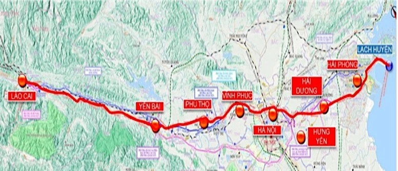 Khẩn trương giải phóng mặt bằng thực hiện Dự án đường sắt Lào Cai - Hà Nội - Hải Phòng
