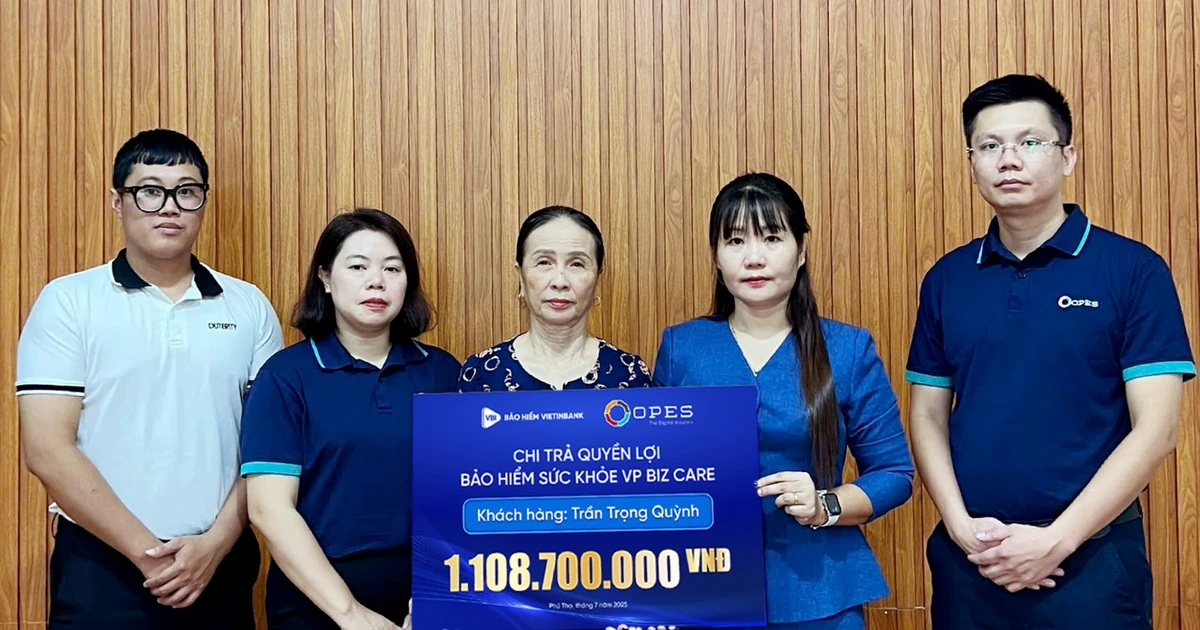 Mua bảo hiểm phòng rủi ro, khách hàng ở Phú Thọ được bồi thường hơn 1,1 tỷ đồng